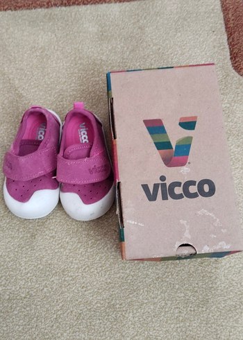 Kız Bebek Fusya Cırt Cırtlı İlk Adım Ayakkabısı - Görsel 3