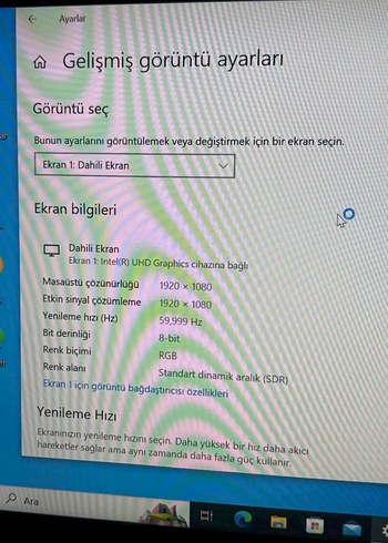 Lenovo Siyah Dizüstü Bilgisayar - Görsel 8