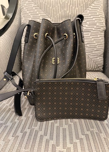 Beymen Siyah Deri Kadın Omuz Çantası - Görsel 2