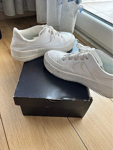 Nike Air Force Beyaz Spor Ayakkabı - Görsel 7
