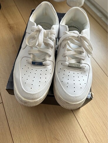 Nike Air Force Beyaz Spor Ayakkabı - Görsel 8
