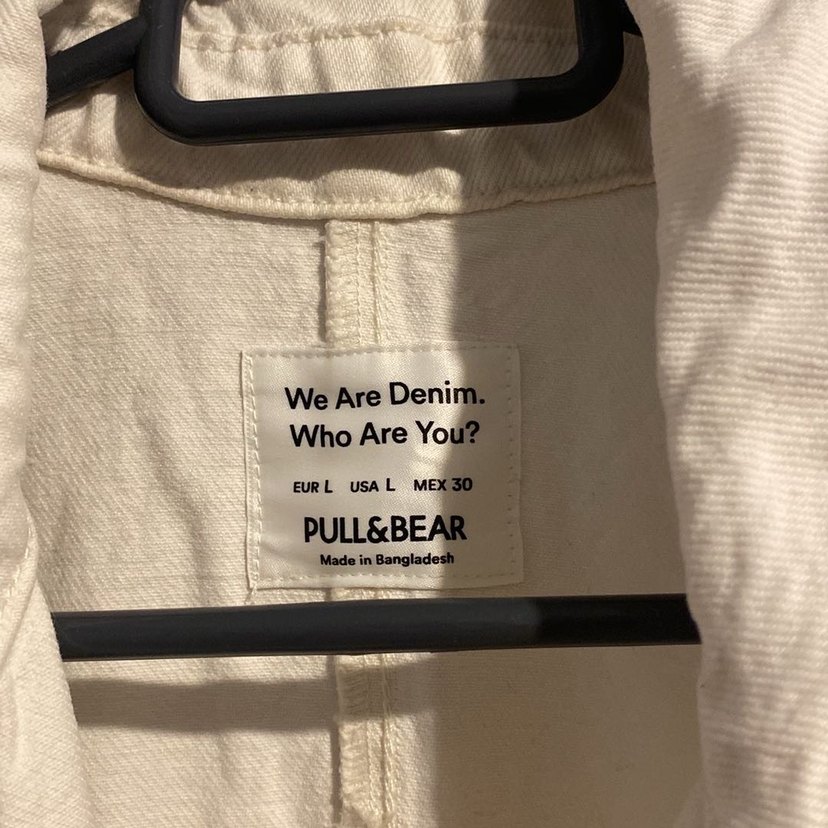 Kadın Beyaz Kısa Kollu Düğmeli Kot Tulum - Görsel 3