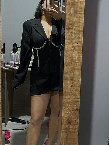 Bershka Blazer elbise