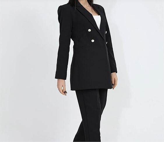 Trendyol & Milla Siyah Blazer Ceket