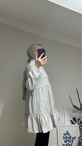 l Beden beyaz Renk Zara tunik