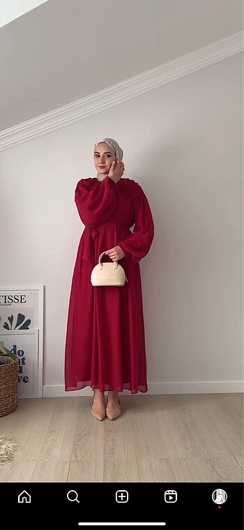 38 Beden bordo Renk Kırmızı elbise
