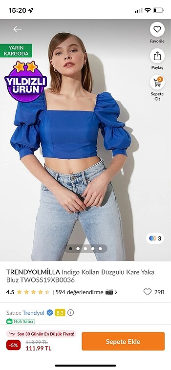 Milla bluz