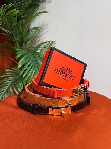 Hermes hakiki deri kemer