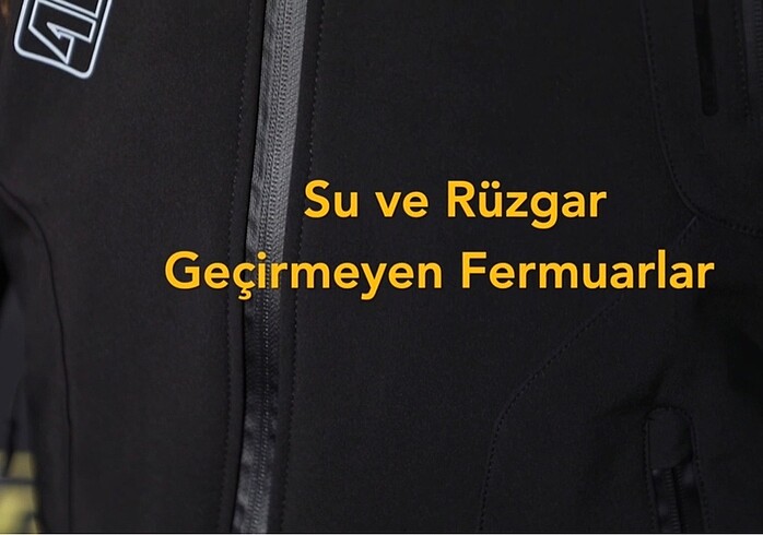 s Beden siyah Renk 4Riders Rex SoftShell Unisex Motor Montu