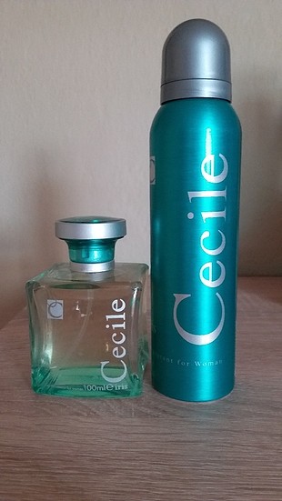 cecile iris 100 ml parfum + deodorant set