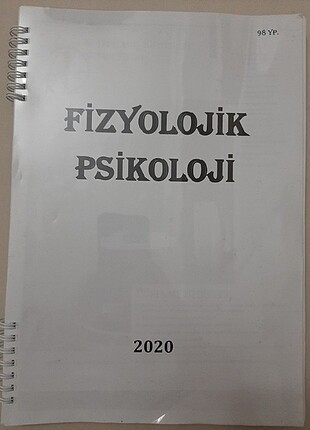 Fizyolojik Psikoloji Notları 