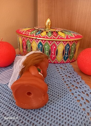  Beden Vintage kauçuk bebek 