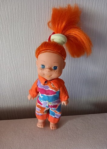 Feber Damgalı Vintage Bebek