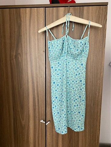 Leoparlı elbise