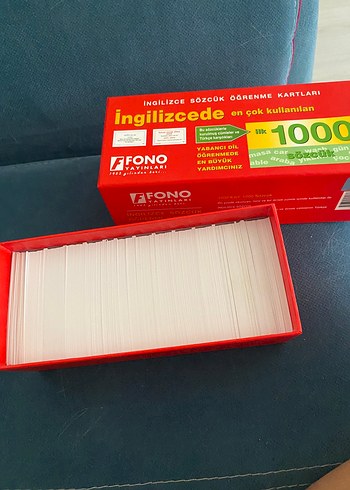 Beden İngilizce Sözcük Öğrenme Kartları 1000'li