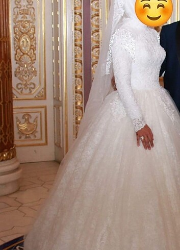 Gelinlik  tesettürlü  - Görsel 5