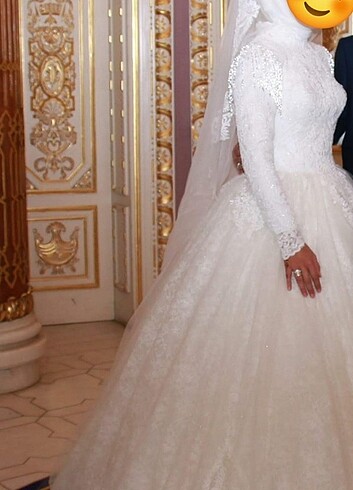 Gelinlik  tesettürlü  - Görsel 9