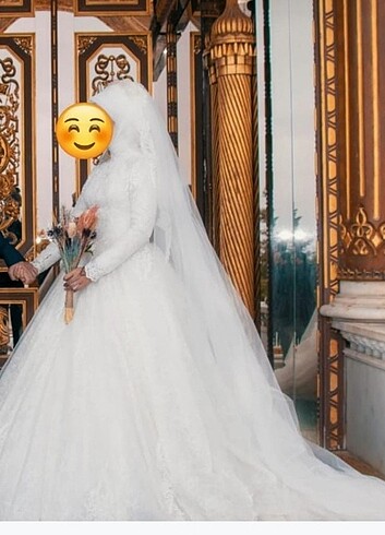 Gelinlik  tesettürlü  - Görsel 10