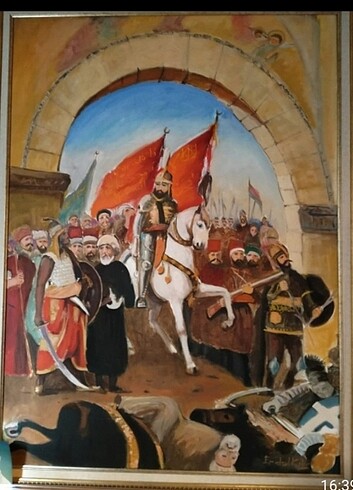 Fatih Sultan Mehmet'in İstanbul'a girişi.