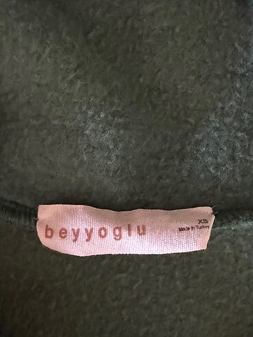 xs Beden Beyyoglu Kapşonlu Crop