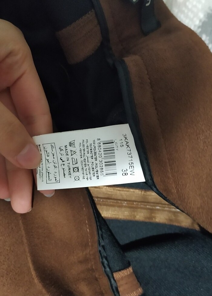 Koton Süet Etek  - Görsel 3