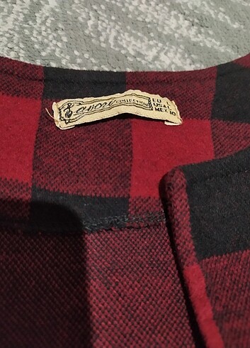 Kadın Ekose Ceket  - Görsel 5