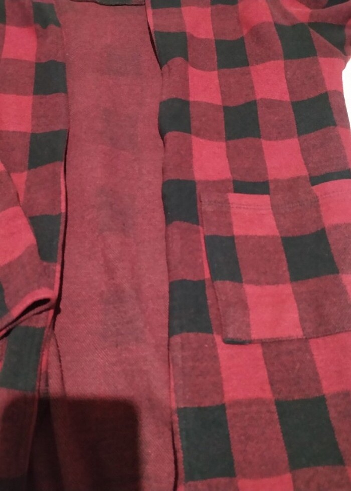 Kadın Ekose Ceket  - Görsel 2