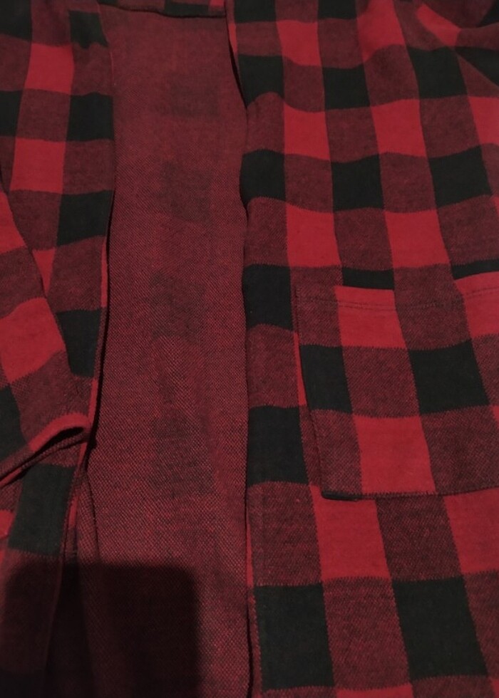 Kadın Ekose Ceket  - Görsel 3