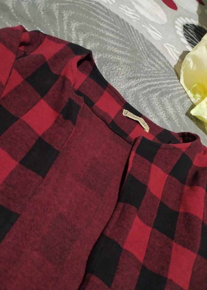 Kadın Ekose Ceket  - Görsel 4