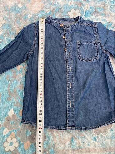 Çocuk kot gömlek - Görsel 2