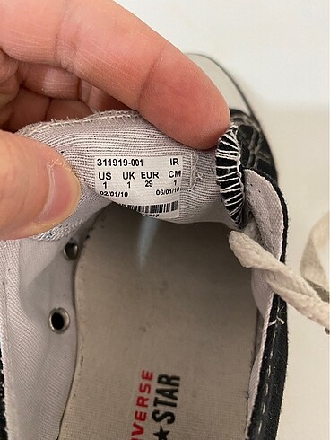 29 Beden Converse ayakkabı