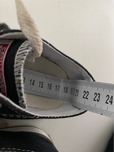 29 Beden siyah Renk Converse ayakkabı