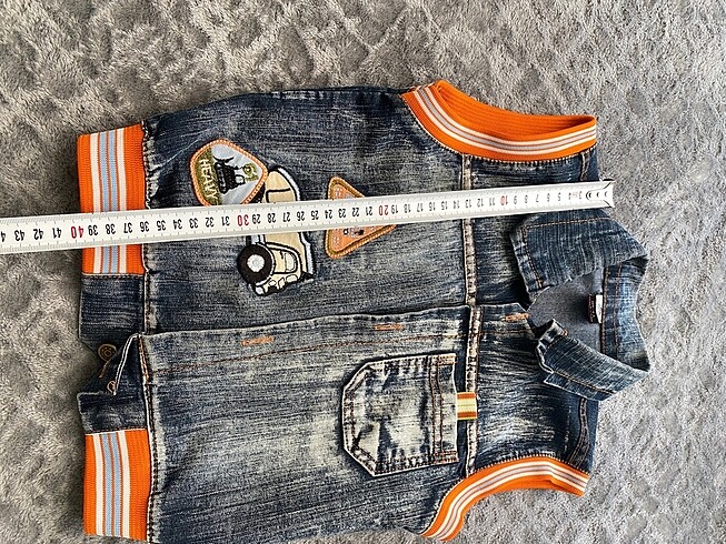 Kot ceket yelek takım - Görsel 5