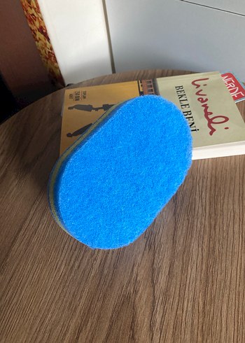 Mavi Banyo Süngeri Tutacaklı - Görsel 2