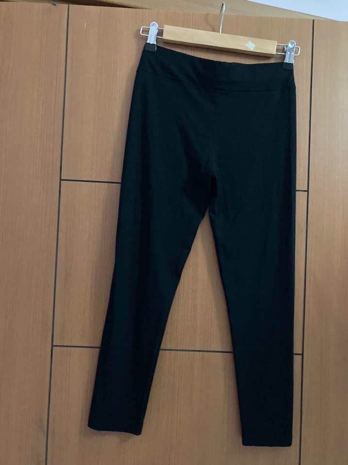 Siyah Düz Kadın Tayt - Görsel 2