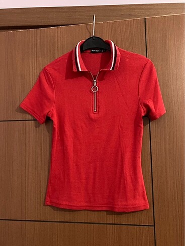 Bershka Kırmızı Tshirt