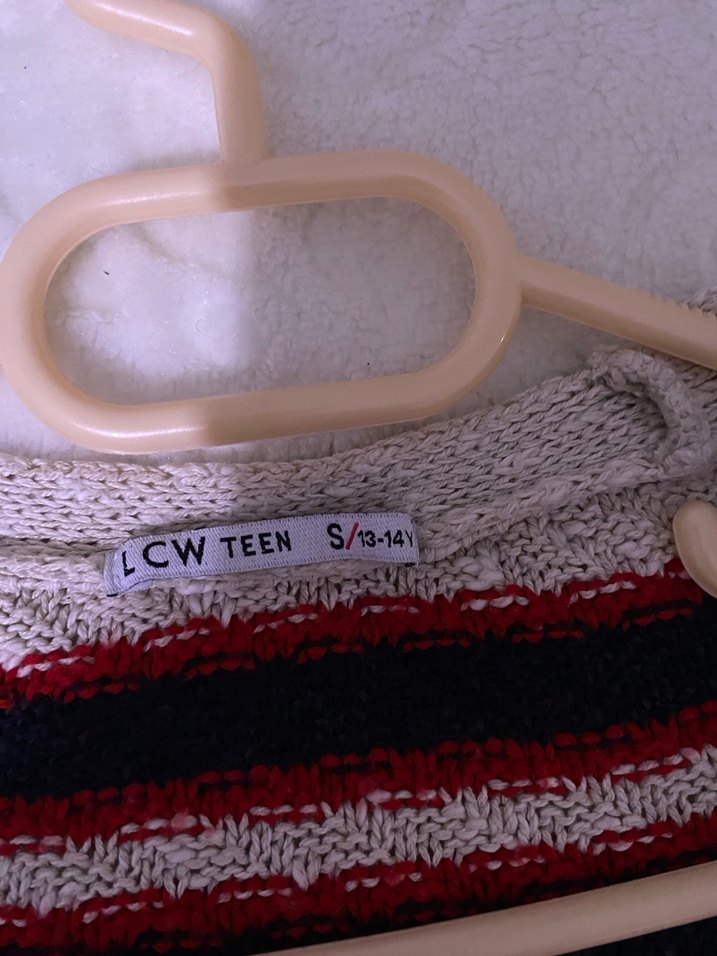 Bohem Çok Renkli Örgü Hırka - Görsel 3