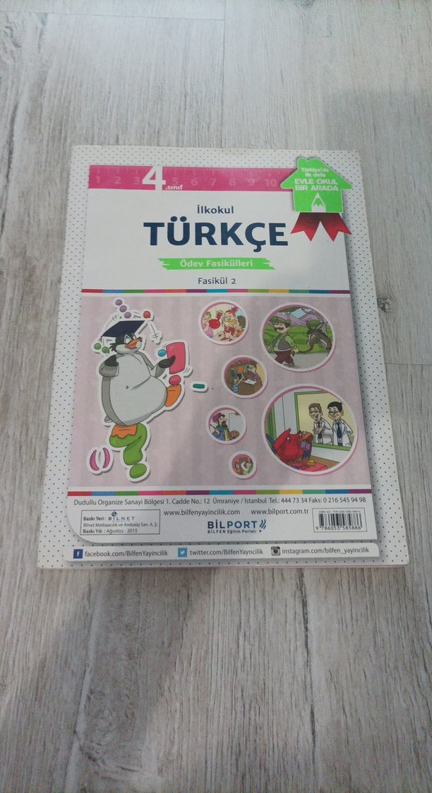 Bilfen İlkokul Türkçe Fasikül 2 - Görsel 2