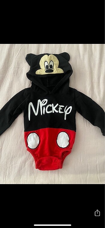 Walt Disney World Mickey Mouse zıbın tulum