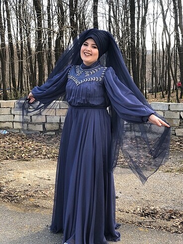 Tesettür abiye elbise