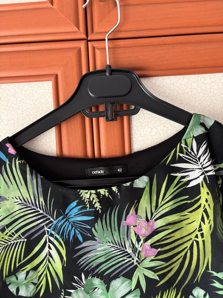 Bohem Tarz Çok Renkli Uzun Elbise - Görsel 3