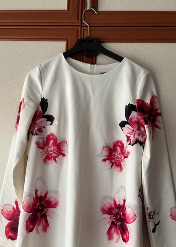 Çiçek Desenli Bohem Elbise - Görsel 2