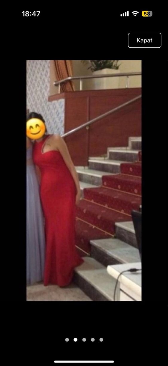 Kırmızı Abiye Balık - Görsel 2