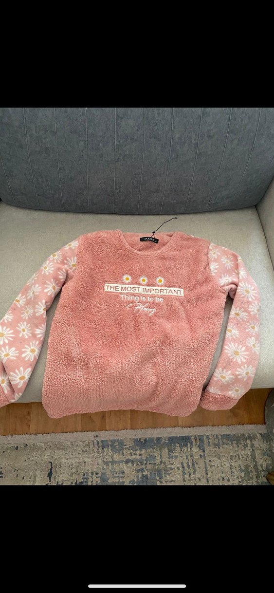 Peluş Pijama Takımı - Görsel 4