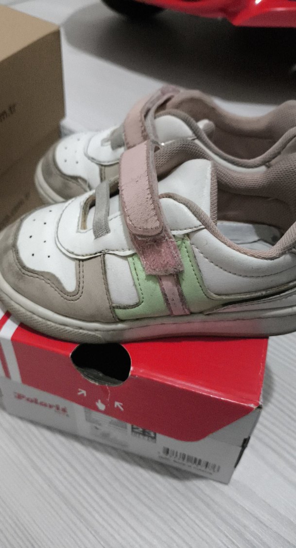 Polaris kız çocuk pudra ayakkabı - Görsel 2