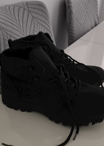 Siyah Bağcıklı Erkek Kauçuk Bot - Görsel 2