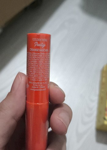 Golden Rose Parlak Turuncu Maskara - Görsel 2