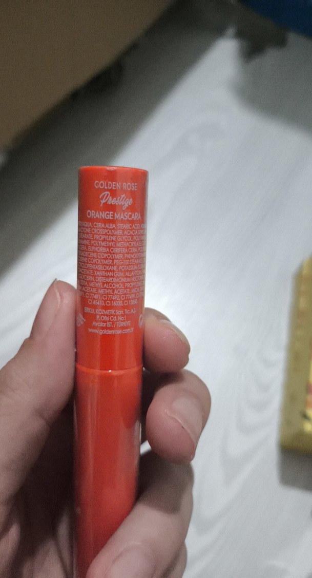 Golden Rose Parlak Turuncu Maskara - Görsel 2