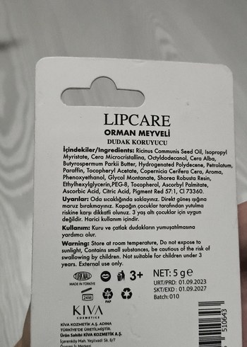 Barbie Orman Meyveli Dudak Bakım Kremi 5g - Görsel 2