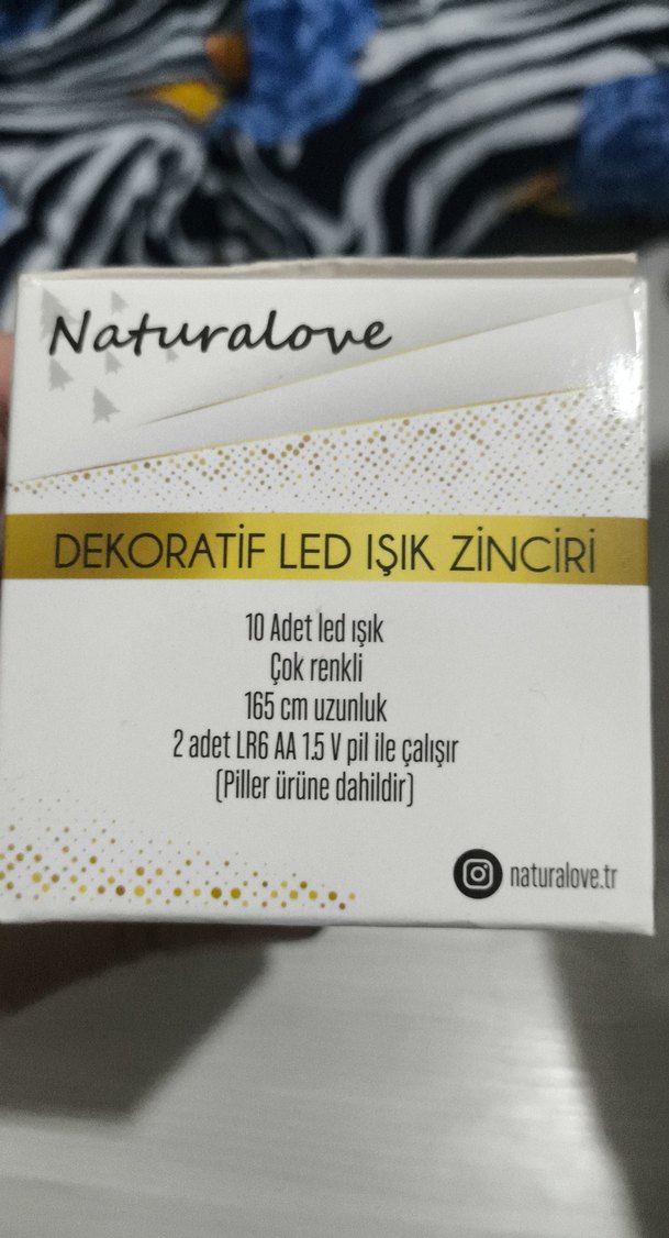 Naturalove LED Işık Zinciri Dekoratif - Görsel 2